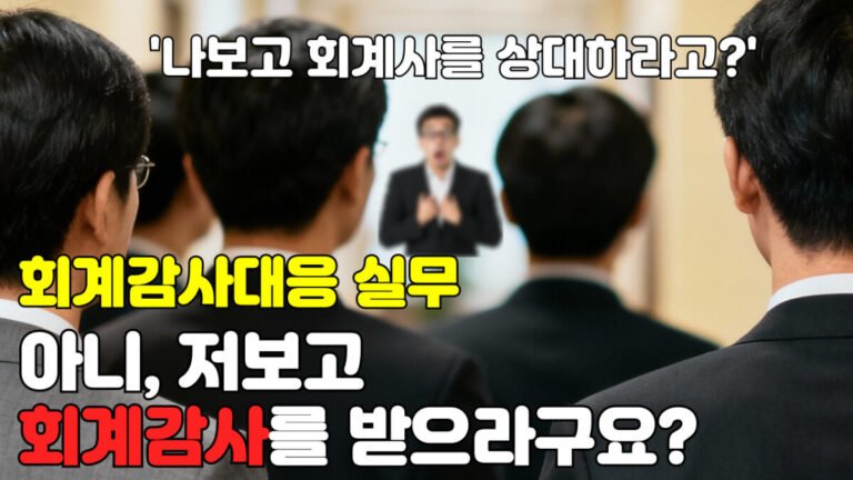 [회계감사대응] 회계감사(외부감사) 기준 및 일정