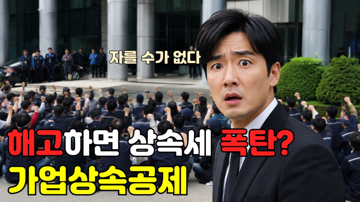 Read more about the article 5년간 인력의 90%를 유지 해야 하는 가업상속공제